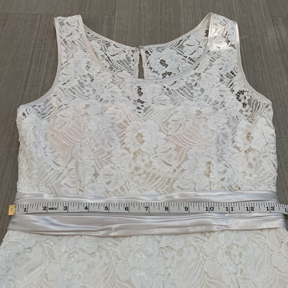 NINA AUSTIN ivory lace dress - Picture 11 of 15